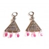 "Nefertiti" earrings with Swarovski crystals