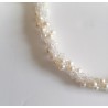 Parure "Virginale" avec perles de culture et perles de jade blanc