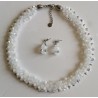 "Polar" set with Swarovski beads