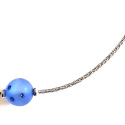  Collier "Bulle" Accueil Collier réalisé en kumihimo rond.