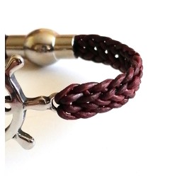  "New point" bracelet Accueil Flat kumihimo bracelet.