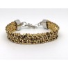  "Nefertiti" bracelet Accueil Flat kumihimo bracelet.