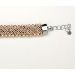  "Scheherazade" bracelet Accueil Flat kumihimo bracelet.