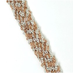  "Luxury hotel" bracelet Accueil Flat kumihimo bracelet.