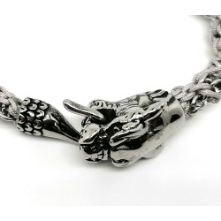  "Savage" bracelet Men's bracelets Round kumihimo bracelet.