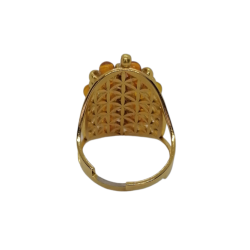  Bague "Ambre solaire" Bagues 