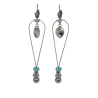  Boucles d'oreilles "Pastel éclatant" Boucles d'oreilles 