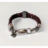  "Feudal" bracelet Bracelets Flat kumihimo bracelet.