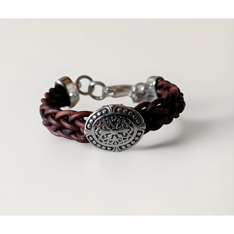  "Feudal" bracelet Bracelets Flat kumihimo bracelet.