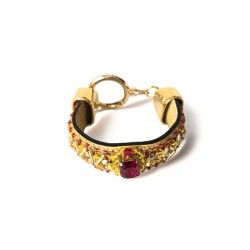  "Theodora" bracelet Bracelets Embroidered kumihimo bracelet.