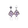 Boucles d'oreilles "Cerf volant" Boucles d'oreilles Boucles d'oreilles en broderie perlée.