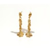 "Je m'en fish" earrings Earrings Chain-mail earrings