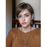 Memory stainless steel necklace | Unique Handmade Jewelry | REC Jewelry