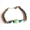 "Zen" bracelet with amazonite bead